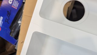 Lavando sotto banco Franke due vasche Sirius SID-160 bianco polare