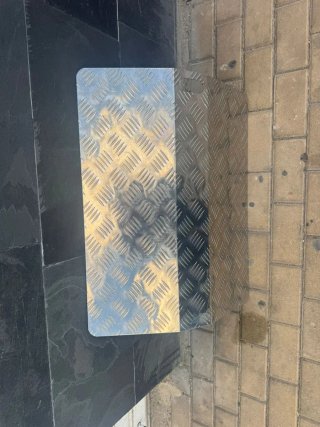 Rampa silla ruedas y obstáculos aluminio nueva