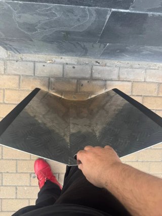 Rampa silla ruedas y obstáculos aluminio nueva