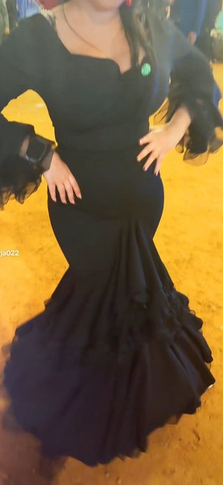 Vestido Flamenco Negro
