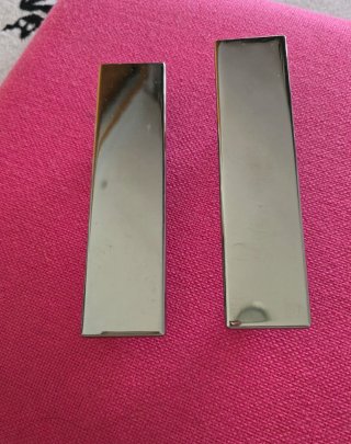 2 Tiradores Metálicos Rectangulares Ikea