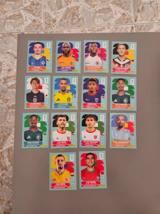 Lote cromos Panini Mundial 2026