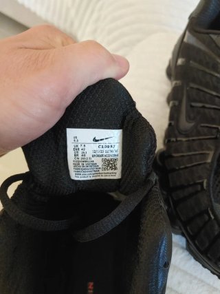 Zapatillas Nike Shox Negras