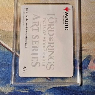 Magic The Gathering LOTR Gradata 10 Art Series 2