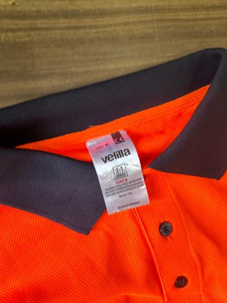 VELILLA 305615 Camiseta polo Algodón Bicolor, Manga Larga
