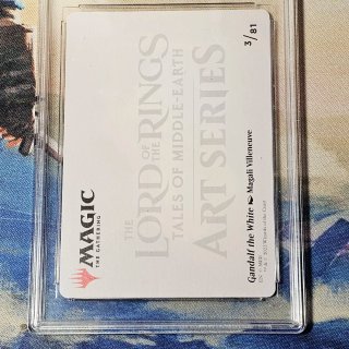 Magic The Gathering LOTR Gradata 10 Art Series 3