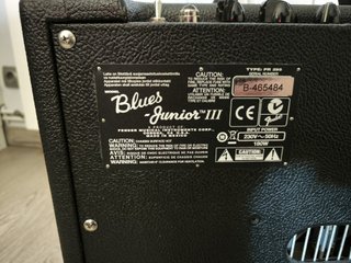 Amplificador Fender Blues Junior III