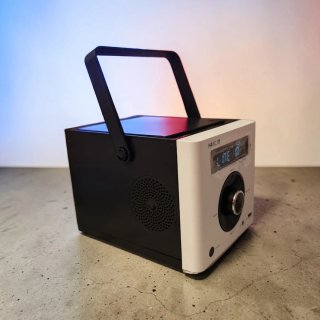 Reproductor CD Portátil HANLIM blanco y negro