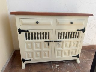 Recibidor Castellano Reformado Madera Beige