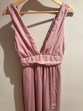 Vestido evento rosa talla S
