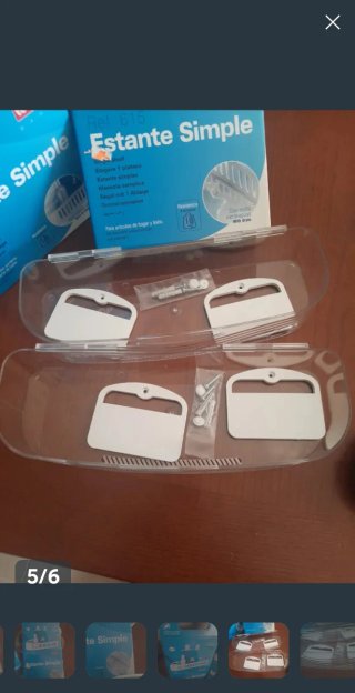 2 REGALÓ X 1 ESTANTERÍA  BAÑO grande