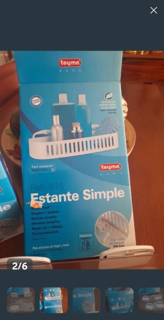 2 REGALÓ X 1 ESTANTERÍA  BAÑO grande