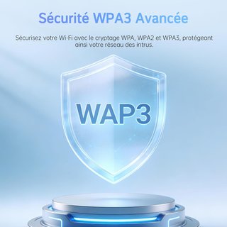 Repetidor WiFi 6 Plery AX1500 Doble Banda