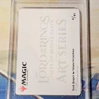 Magic The Gathering LOTR Graded 10 Art Series 4