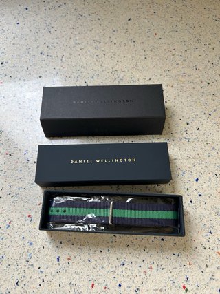 Correa Daniel Wellington azul y verde