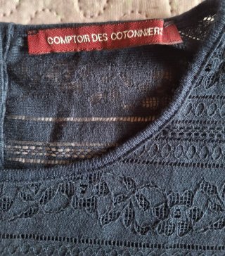Blusa Comptoirs des Cotonniers sin mangas
