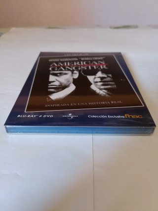 American Gangster Blu-ray + DVD sin abrir
