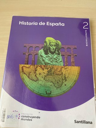Historia de Espan̋a bachillerato 2