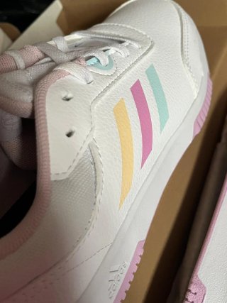 Adidas Zapatillas Blancas y Rosas