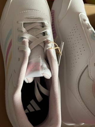 Adidas Zapatillas Blancas y Rosas