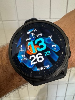 Ordenador Buceo y Apnea Atmos Mission 3 Negro