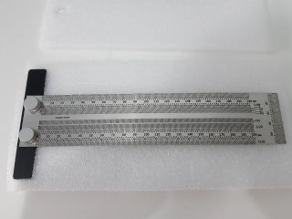 Regla de carpintería de precisión