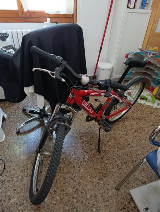 Bici infantil 24 roja