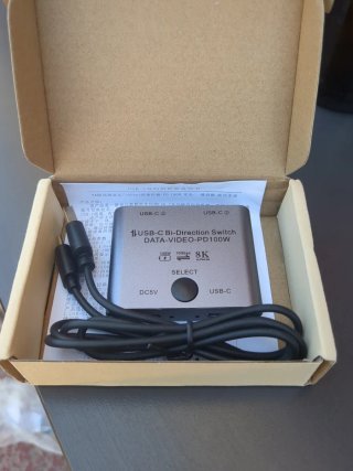 Switch USB-C Bi-Directional 8K 100W