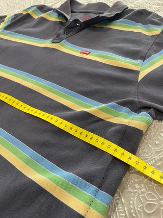 Polo Levi’s Vintage Rayas Multicolor Oversize XXL