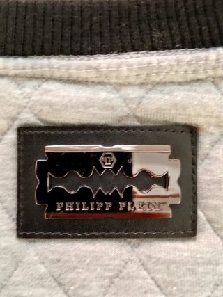 Sudadera Philipp Plein 78 Acolchada Gris