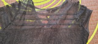 Conjunto de fiesta lunares y encaje
