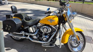 Harley Davidson Fat Boy 2012 Amarilla