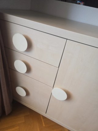 Cómoda y cajonera infantil