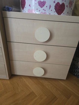 Cómoda y cajonera infantil