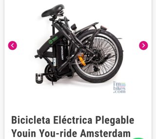 Bicicleta Eléctrica Plegable Youin You-ride Amster