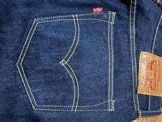 Levi's 501 Selvedge Raw Denim Jeans