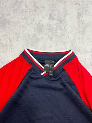 Camiseta Adidas Azul y Roja