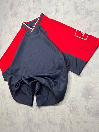 Camiseta Adidas Azul y Roja
