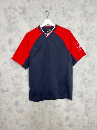 Camiseta Adidas Azul y Roja