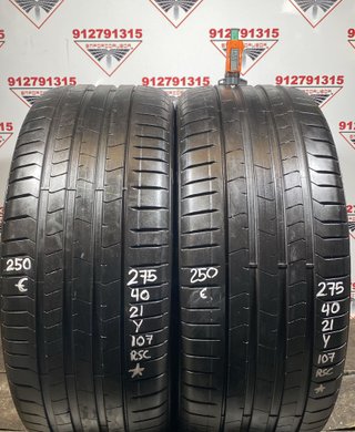 275 40 21 Y PIRELLI RUEDA AL 90% VIDA UTIL