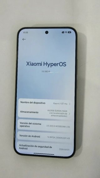 Xiaomi 15T Pro 512GB Dorado - Como Nuevo