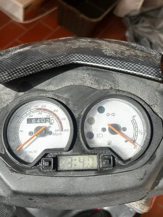 Moto 49cc Scooter Roja Automática