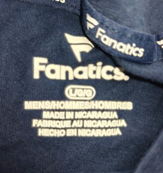 Camiseta Fanatics Seahawks Azul y Verde