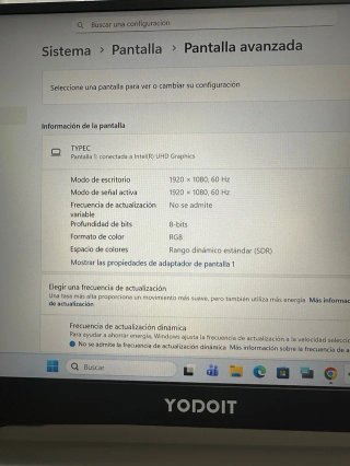 Monitor Portátil Yodoit 15.6 Full HD HDR 675065