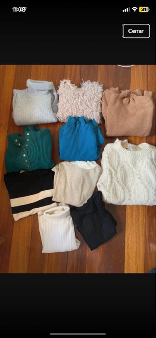 Pack 10 jerseys Zara Talla Única