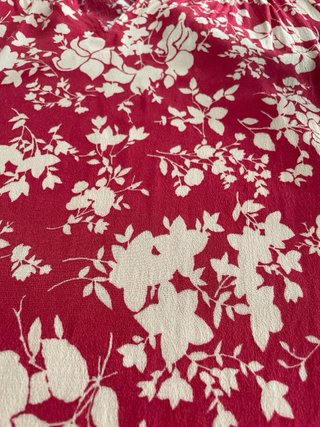 Blusa Polo Ralph Lauren floral roja