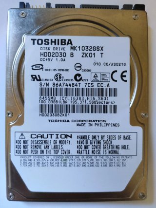 5 Discos Duros 2.5 5400 RPM