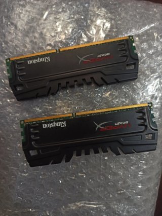 Memoria RAM HyperX Beast DDR3 4GBx2