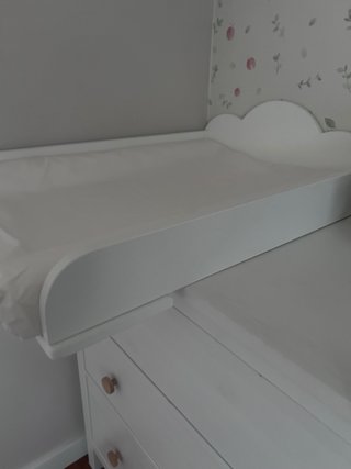 2 Cambiadores para cómoda blanco