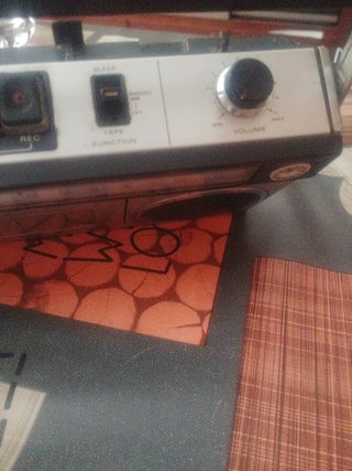 Radio Cassette Sanyo FM/AM